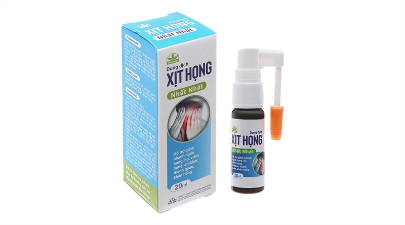 Xịt họng Nhất Nhất 20ml