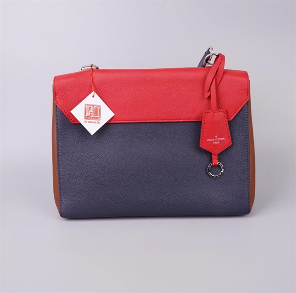 Túi LV Lockme đỏ phối xanh sz28 KG+