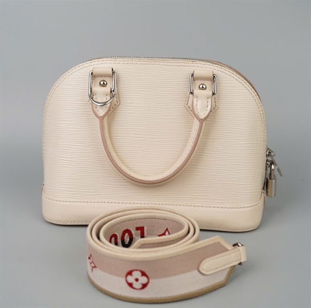 Túi LV Alma trắng kèm ổ ko chìa sz23 KG+