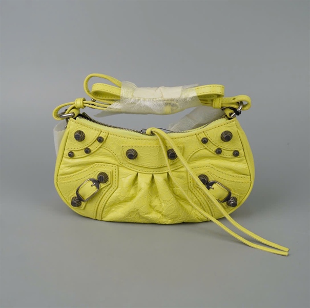 Túi Balenciaga Le Cagole xanh sz21 KG+