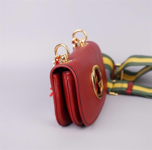 Túi GG Blondie đỏ 2 strap sz21 KG+