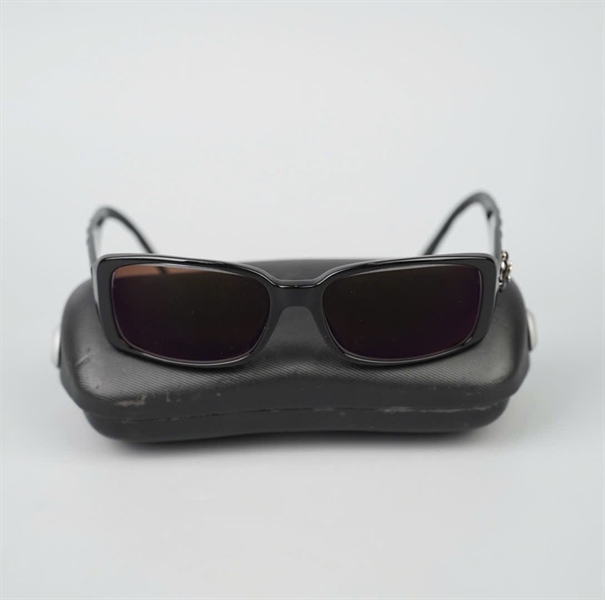 Kính Chanel đen (55-16-135) KG+