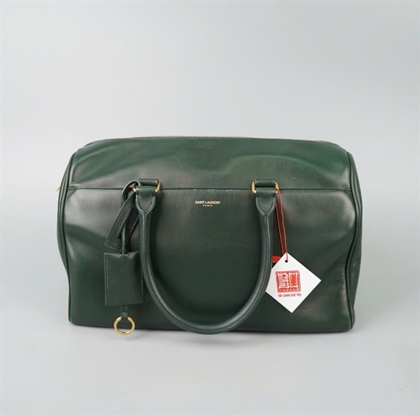 Túi YSL Speedy xanh đậm (322049 002058) sz30 KG+