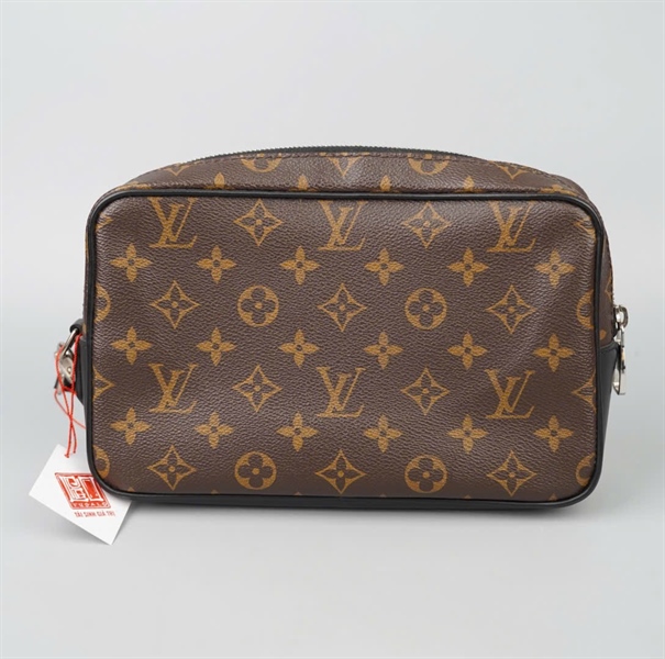 Túi LV Clutch hoa nâu sz24 KG+