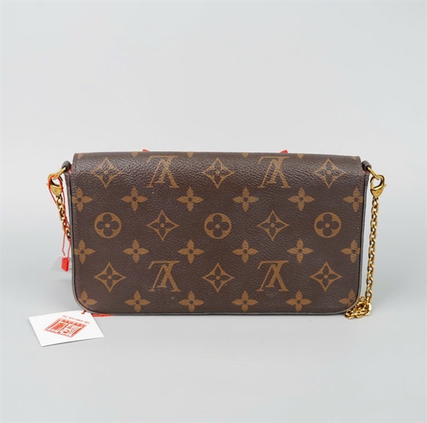 Túi LV Felicie hoa nâu sz21 KG+