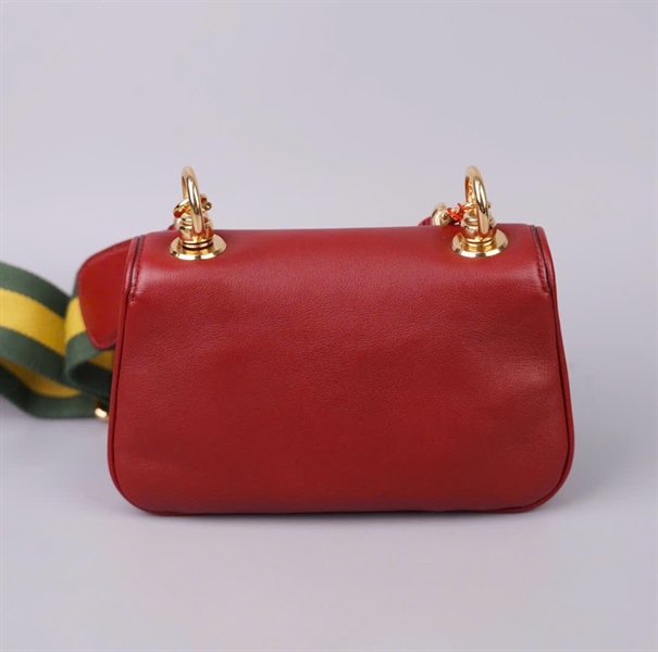 Túi GG Blondie đỏ 2 strap sz21 KG+