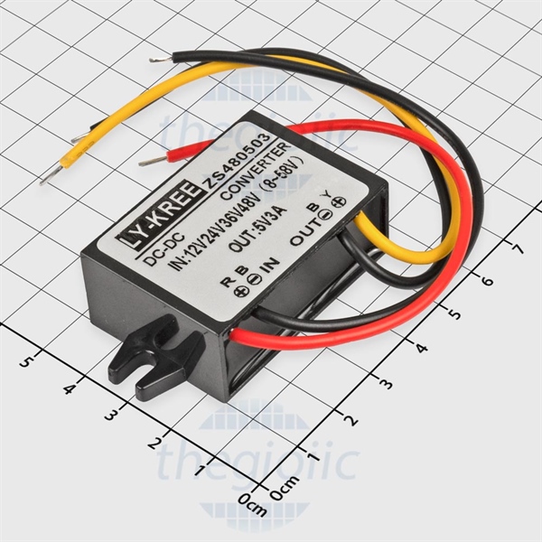Bộ chuyển đổi 12V ra 5V dùng cho camera xe