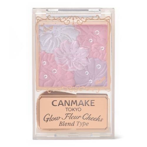 CANMAKE - Glow Fleur Cheeks BLEND TYPE, B03 Lavender Dream