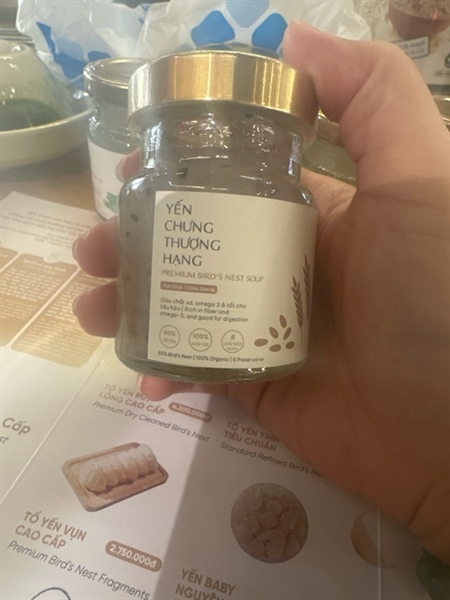 Yến Nhà -Yến Chưng Thượng Hạng - (Hạt Chia)