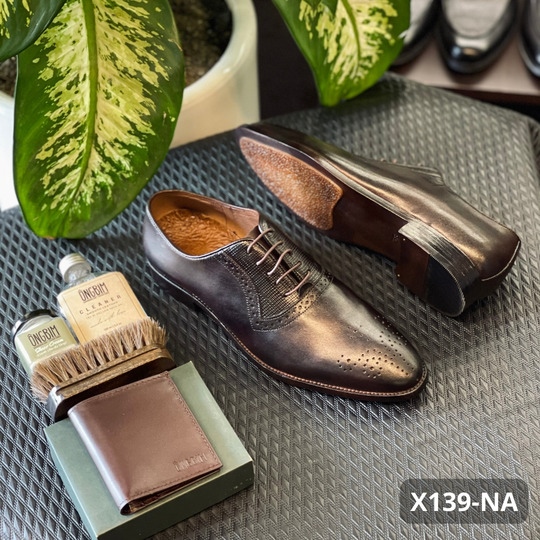 OXFORD HỌA TIẾT ĐẾ DA