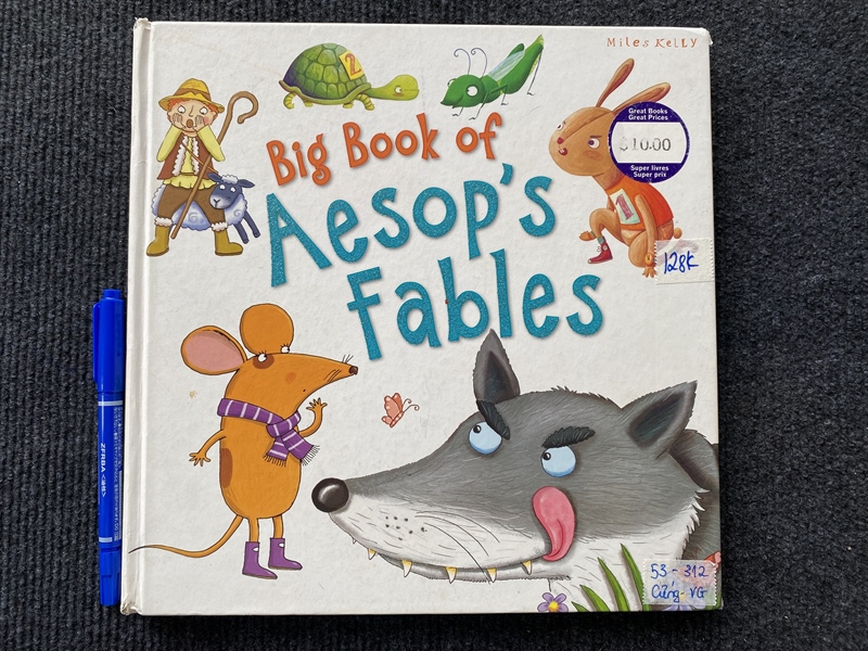 Big Book of Aesop's Fables - by Amy Johnson