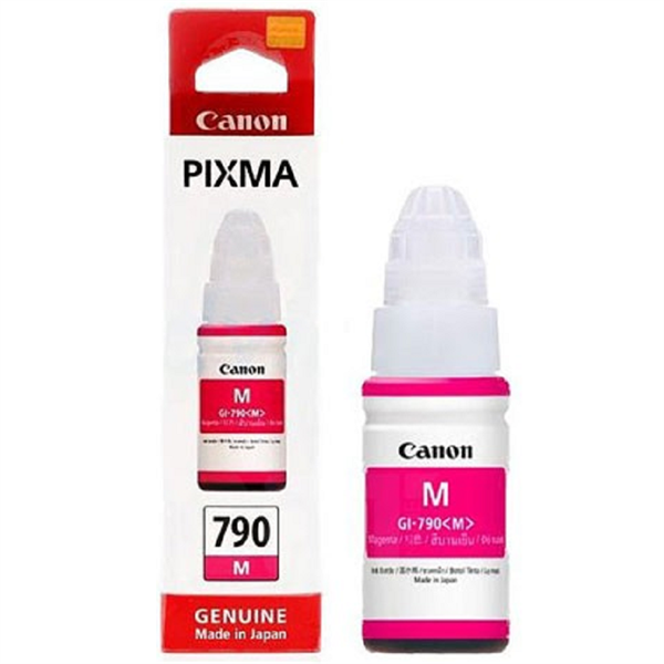 Mực màu chính hãng Canon GI-790 Magenta (70ml, Dùng cho Canon Pixma G1000/1010/2000/2010/3000/3010/4000/4010)