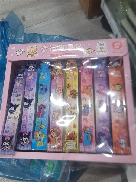 Giấy gấp sao nhiều mẫu