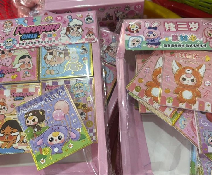 Sổ sticker nhiều hình/ lố 40cai