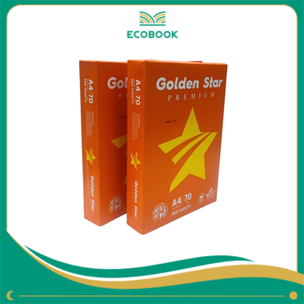 Giấy A4 70gsm Gold Star