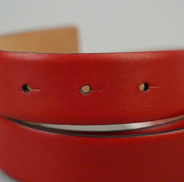 Thắt lưng Valentino đỏ bản 3cm dài 105cm +