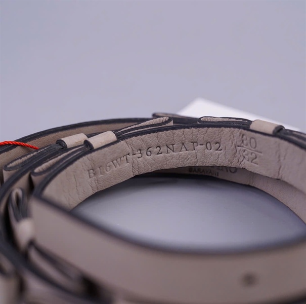 Thắt lưng Valentino xám bản 1.5cm dài 88cm