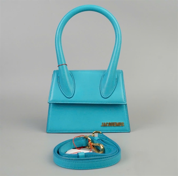 Túi Jacquemus xanh dương sz18 KG+