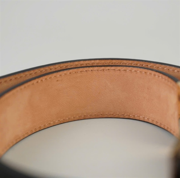 Thắt lưng Lanvin đen bản 3cm dài 85cm +