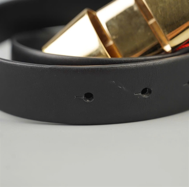 Thắt lưng Celine đen bản 3cm chiều dài 95cm +
