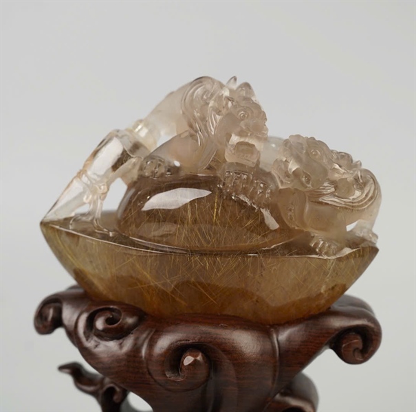 Tác phẩm kỳ lân thổi vàng (284294) KG+