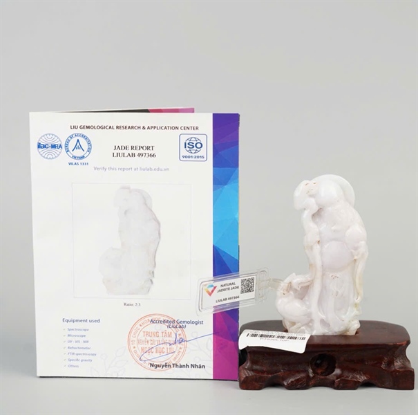 Tác phẩm Ông Thọ Ngọc Cẩm Thạch (497366) KG+