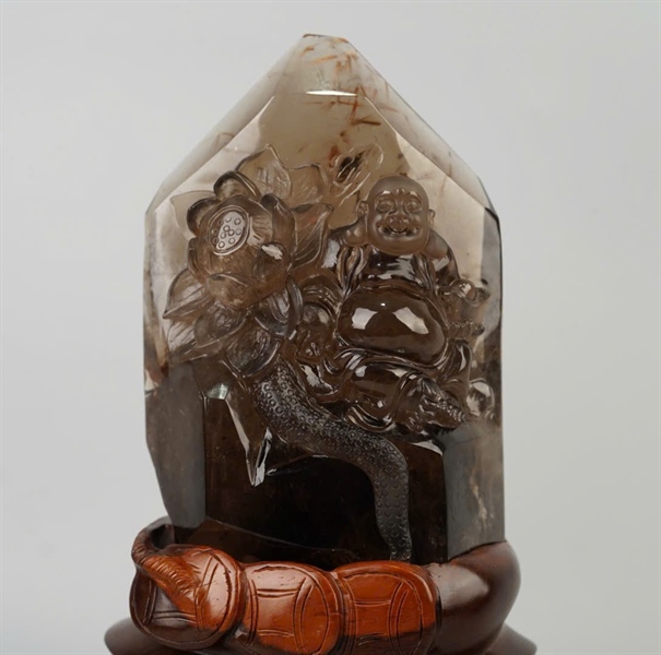 Tác phẩm Di Lạc hoa sen 568239 KG+