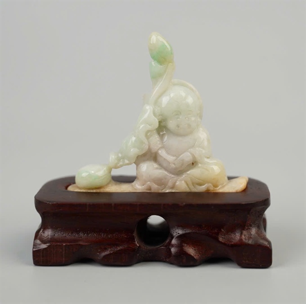 Tác phẩm tiểu đồng ngọc cẩm thạch (030889) KG+