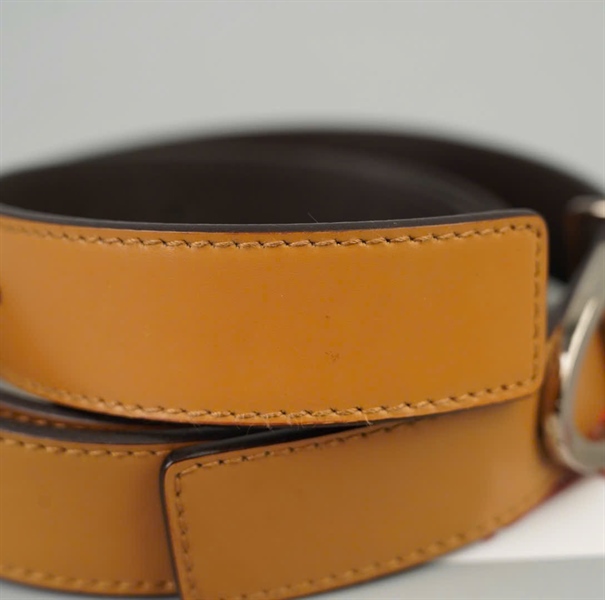 Thắt lưng Valentino nâu bản 3cm dài 120cm +