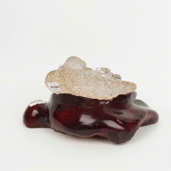 Tác phẩm di lạc thạch anh trắng 533989 KG+