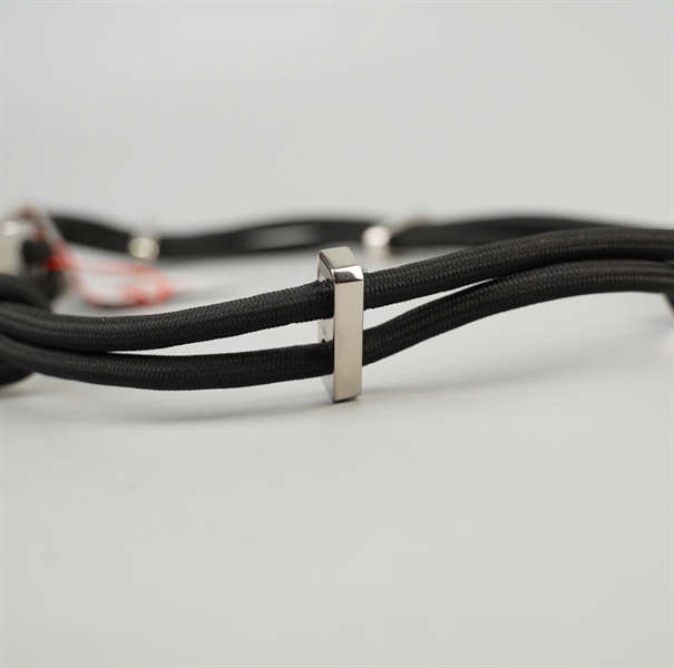 Thắt lưng GG đen 2 dây bản 2cm dài 70cm +