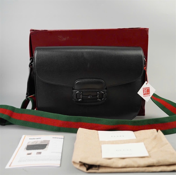 Túi GG 1955 đen (700457213317) sz30 +