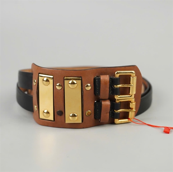 Thắt lưng Etro Milano đen 2 dây bản 7cm dài 92cm +