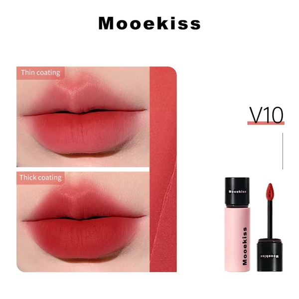 [Hàng Công Ty] MOOEKISS Velet Lip Mud Son V10