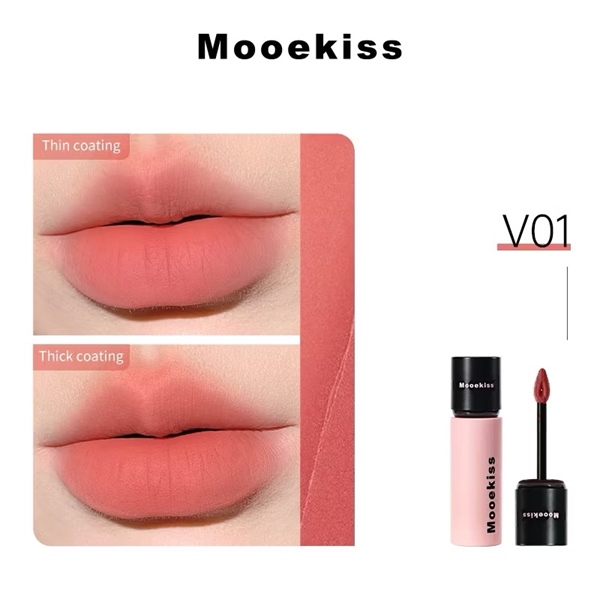 MOOEKISS Velet Lip Mud Son V01