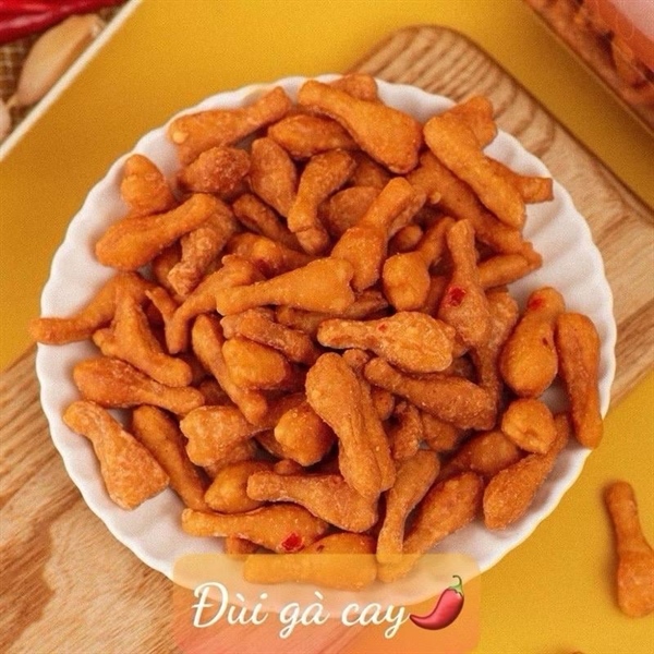 Bim bim đùi gà phomai cay 500g