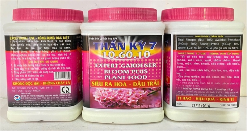 10-60-10 Thần Kỳ 7 - 500gr(Ngn)