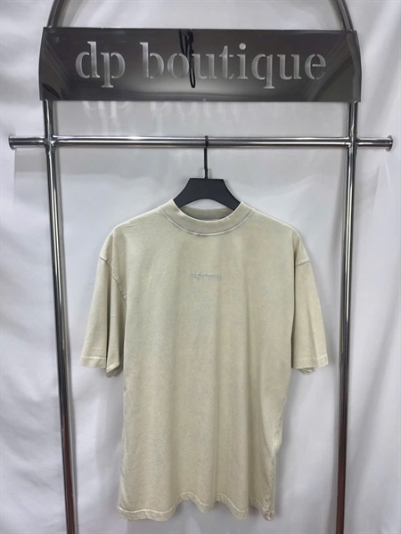 MEN'S NEW BALENCIAGA BACK T-SHIRT MEDIUM FIT IN GREY
