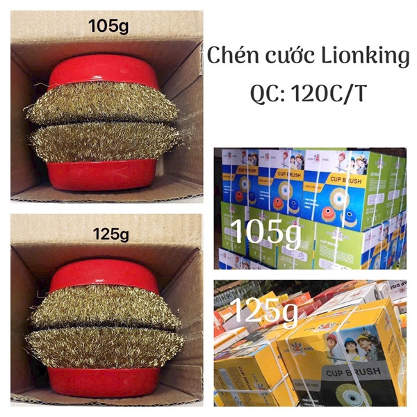 Chén cước hộp LIONKING 105g