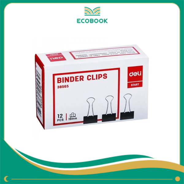 EZ65_ kẹp giấy DELI 19mm
