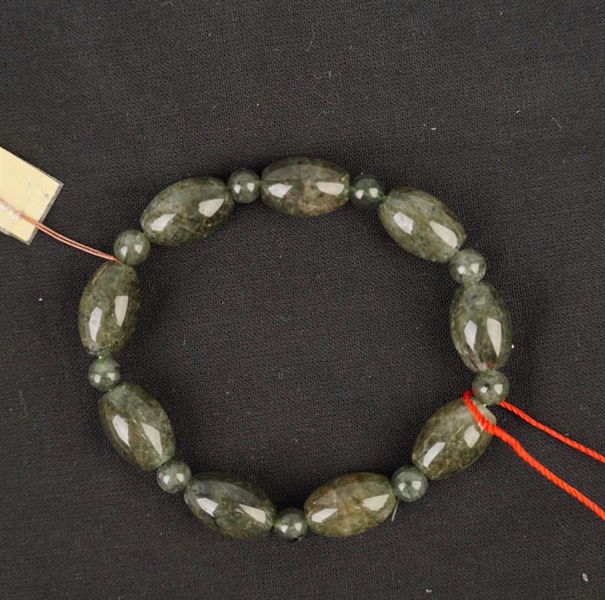 Vòng lu thạch anh tóc xanh KG+