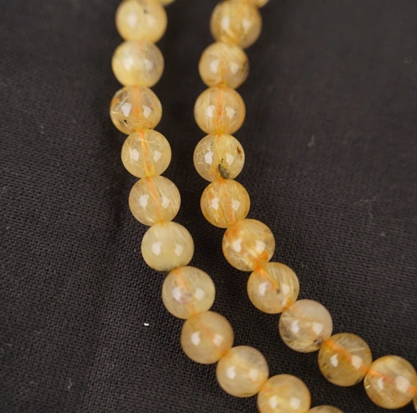 Dây chuỗi tóc vàng +