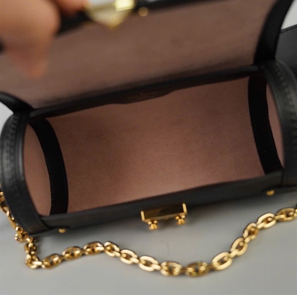 Túi LV Papillon trunk đen 2 strap sz20 (HC)+