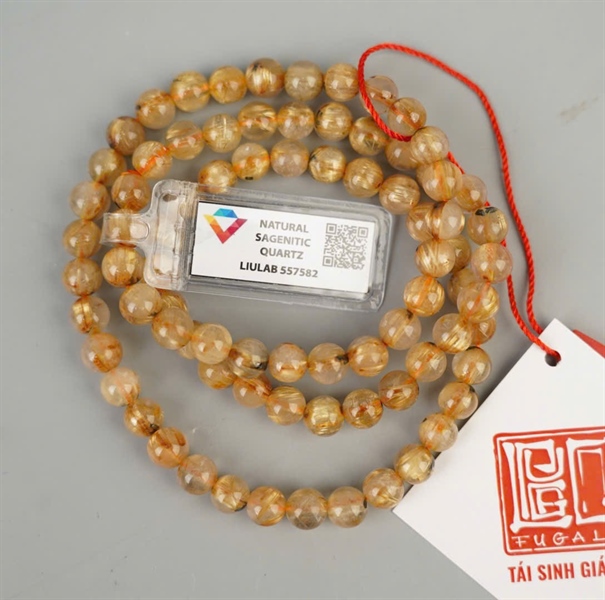 Dây Chuỗi tóc vàng 557582 KG+ ly7-80