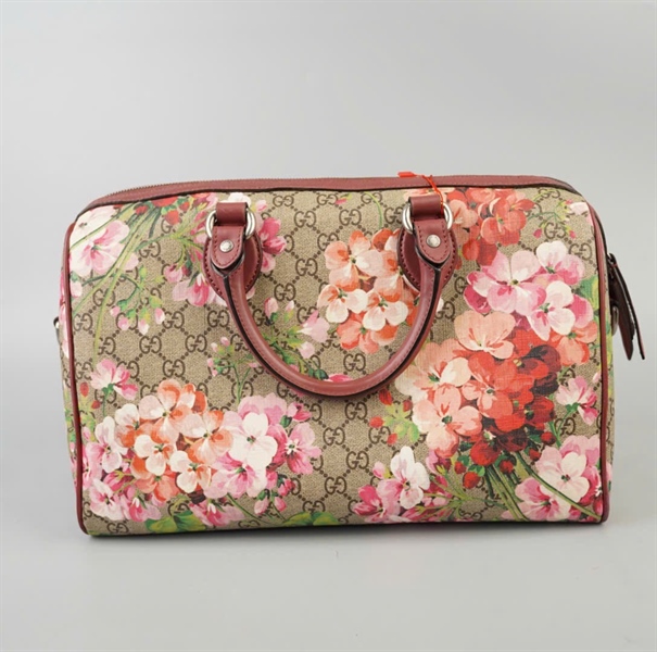 Túi GG Speedy in hoa (409527-520981) sz35 (HC)+