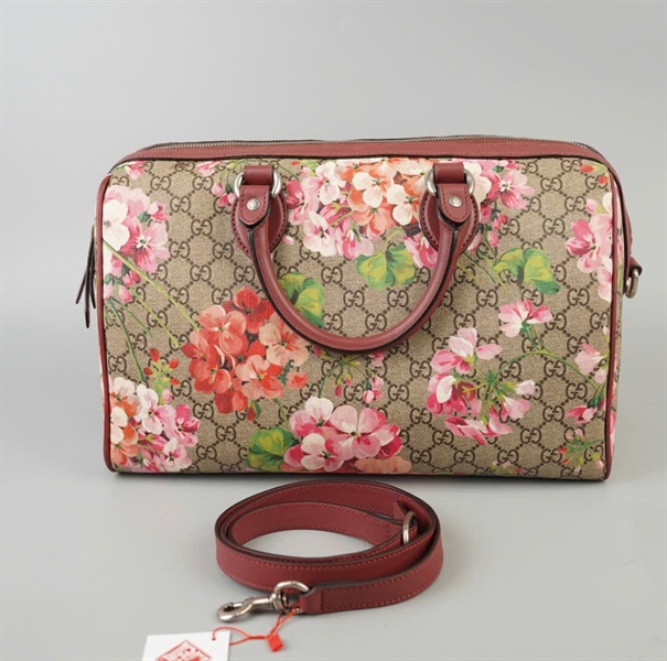 Túi GG Speedy in hoa (409527-520981) sz35 (HC)+