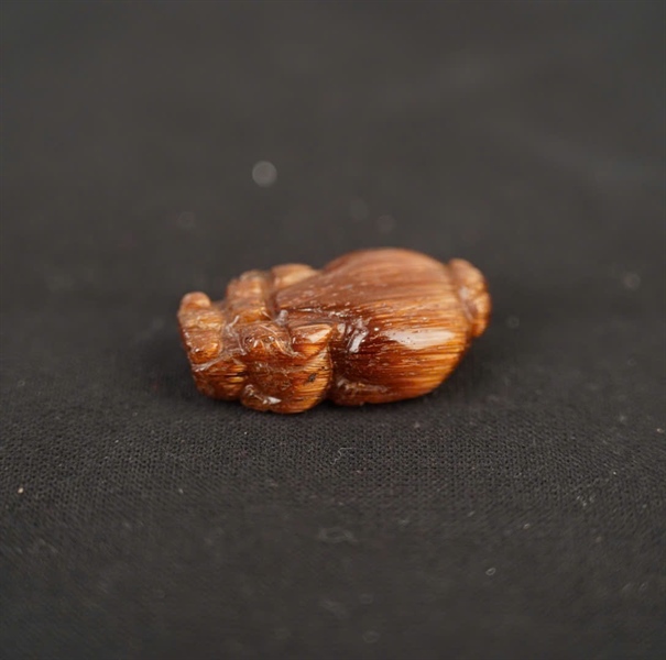 Cụ Tỳ Hưu tóc nâu KG+