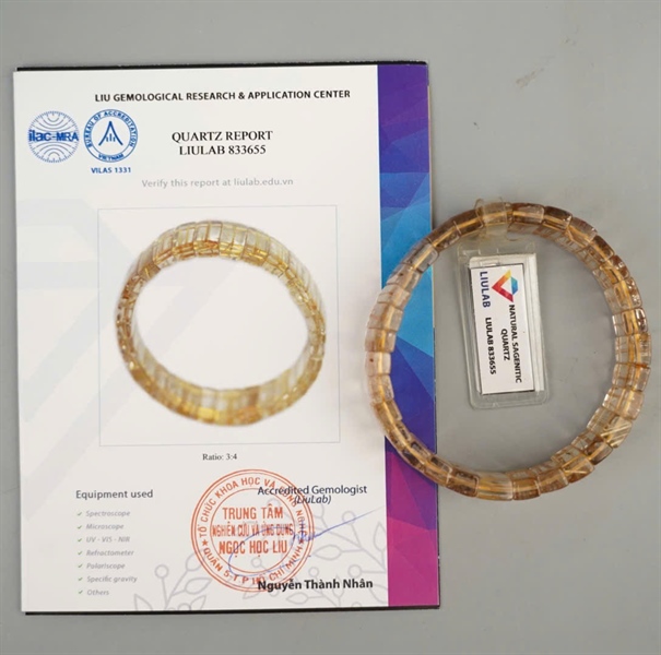 Vòng bản trúc tóc vàng 833655 KG+ ly5-31