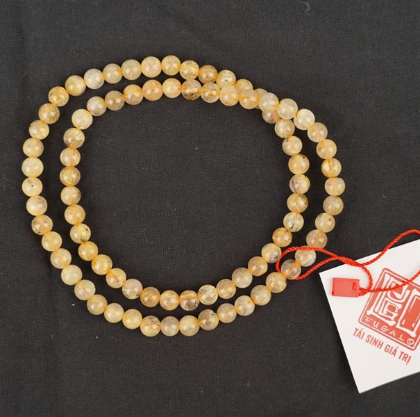 Dây chuỗi tóc vàng +