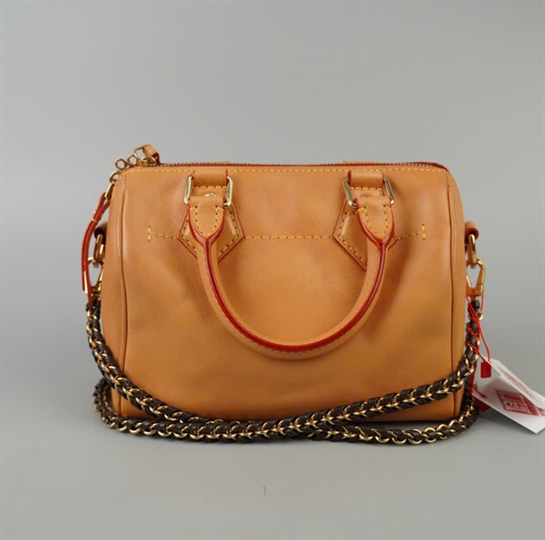 Túi LV Speedy nâu kèm tag (FO0250) sz20 (HC)+